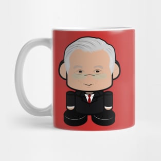 Mr. Bogard POLITICO'BOT Toy Robot Mug